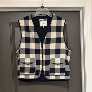 Moschino Jeans 90s Vintage Peace Designer vest